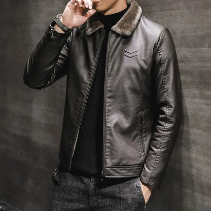 Kozha Leather Bomber