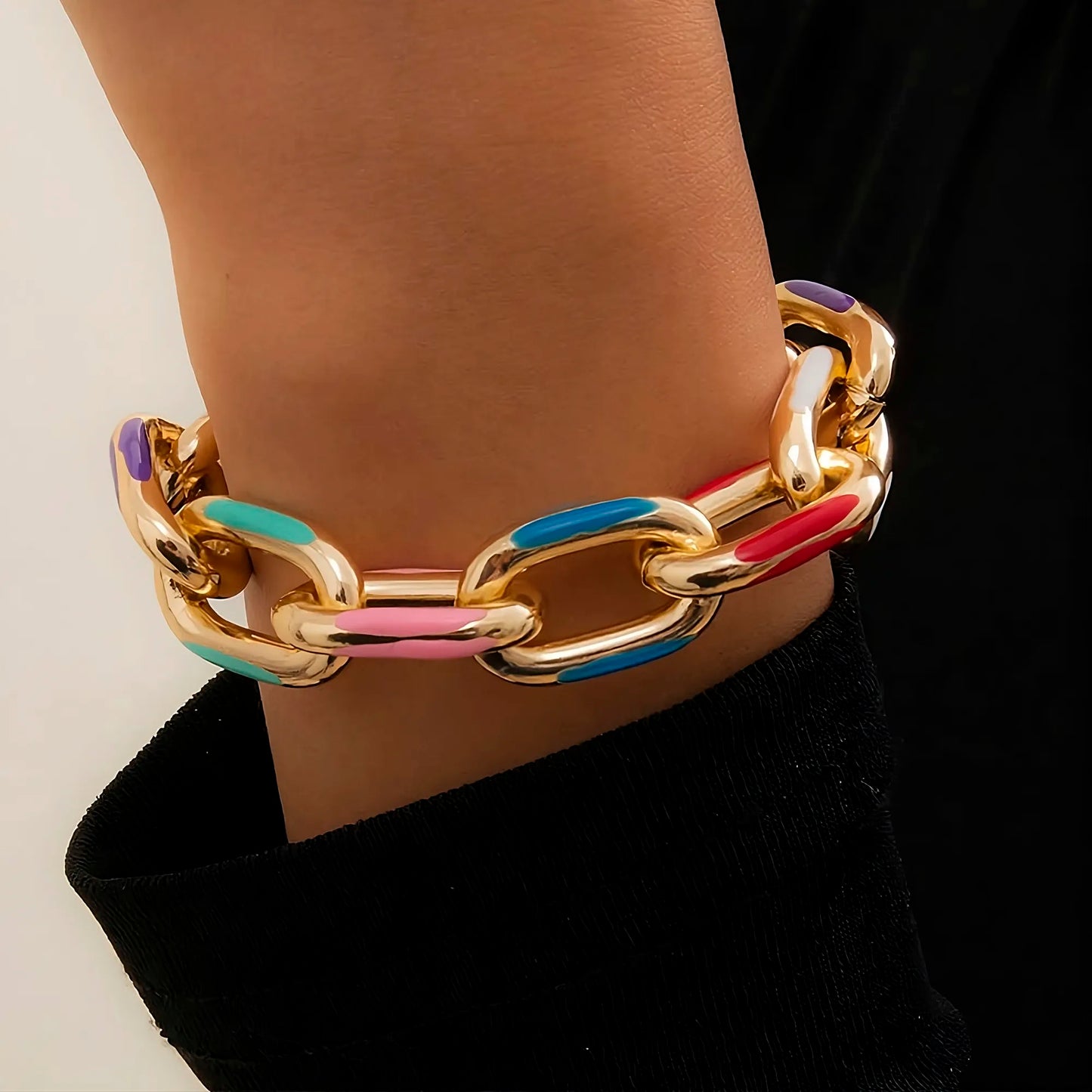 Celestia Oval Link Bracelet