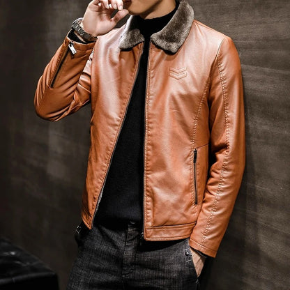 Kozha Leather Bomber